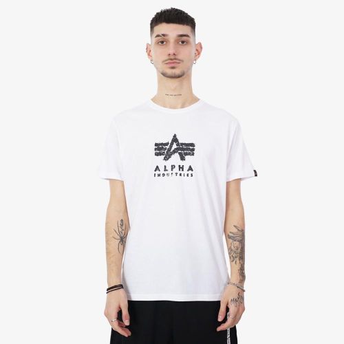 Alpha Industries Grunge Logo Tee