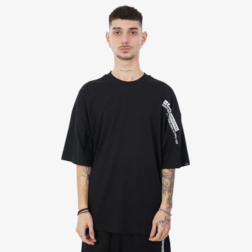 Alpha Industries Flock Logo Tee