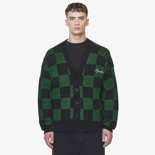 Pegador Todd Checkered Knit Cardigan