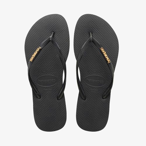 Havaianas Slim Logo Metallic