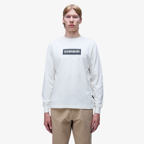 Napapijri S-Box Logo L/S Tee