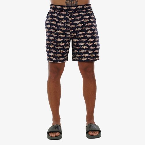 The North Face All-Over Fish Print Tech Pull-On Shorts