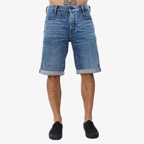 G-Star D-Staq 3D Shorts - Medium Aged Denim