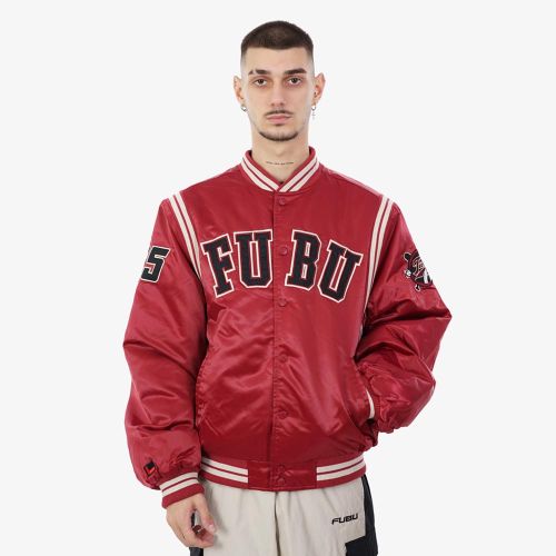 Fubu College Satin Varsity