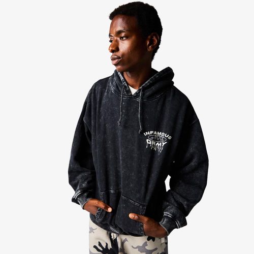 Grimey Follow The Dollar Washed Vintage Hoodie