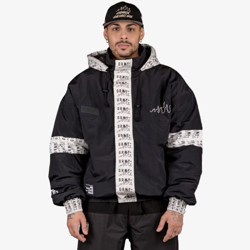 Grimey Snow Fox Pull Over Jacket