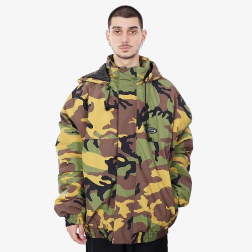 Grimey The Strait Talk Allover Print Camo Jacket