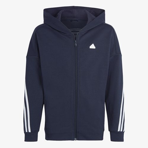 Adidas Future Icons 3-Stripes Full-Zip Hooded Track Top