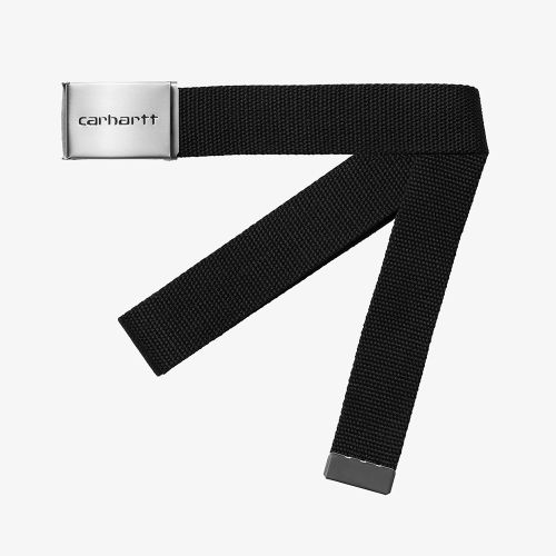Carhartt WIP Clip Belt Chrome