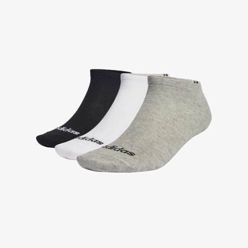 Adidas Thin Linear Low-Cut Socks 3 Pairs