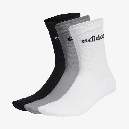 Adidas Linear Crew Cushioned Socks 3 Pairs