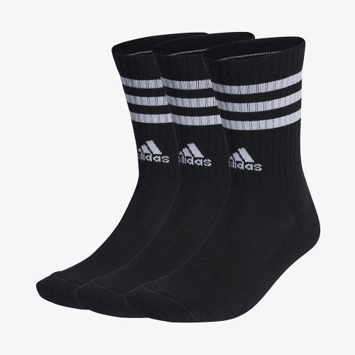 Adidas 3-Stripes Cushioned Crew Socks 3 Pairs