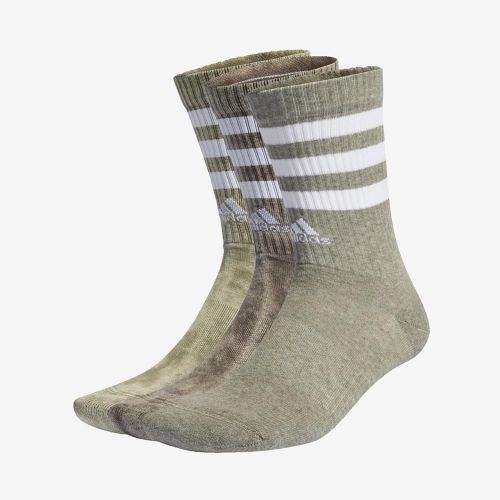 Adidas 3-Stripes Stonewash Crew Socks 3 Pairs