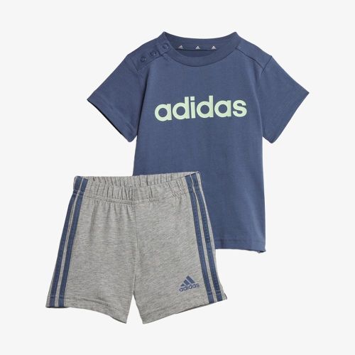 Adidas Essentials Lineage Organic Cotton Tee and Shorts Set