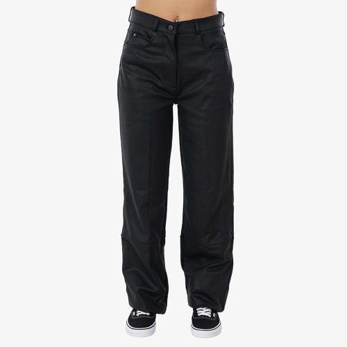 Calvin Klein Coated Milano Hr Straight Pants