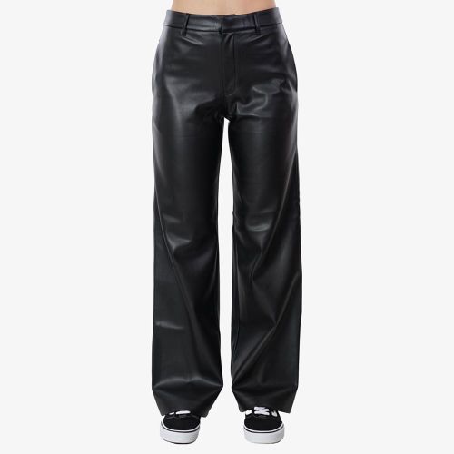 Calvin Klein Faux Leather Straight