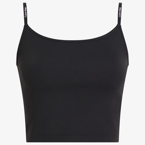 Calvin Klein Logo Elastic Strappy Top