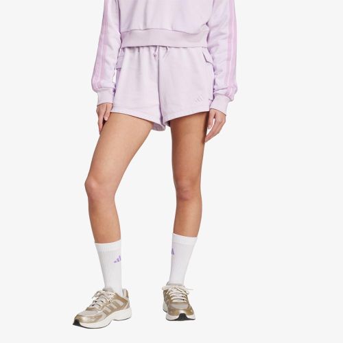 Adidas Essentials Small Logo French Terry Cargo Shorts