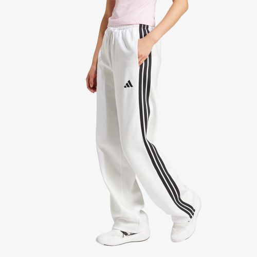 Adidas Essentials 3-Stripes Open-Hem Fleece Joggers