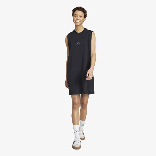 Adidas Essentials 3 Stripes Print Dress