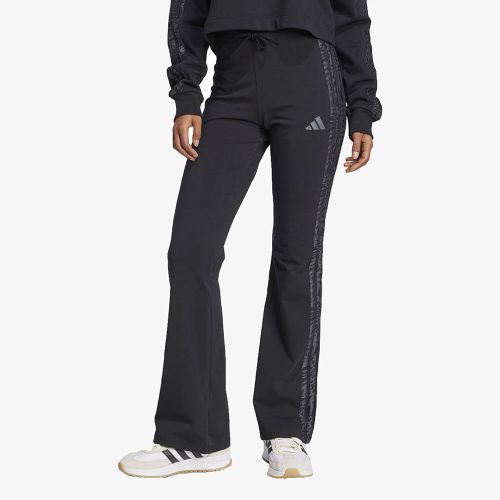 Adidas Essentials 3-Stripes Print Cotton Leggings