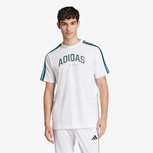 Adidas Codes Collegiate Linear Graphic Tee