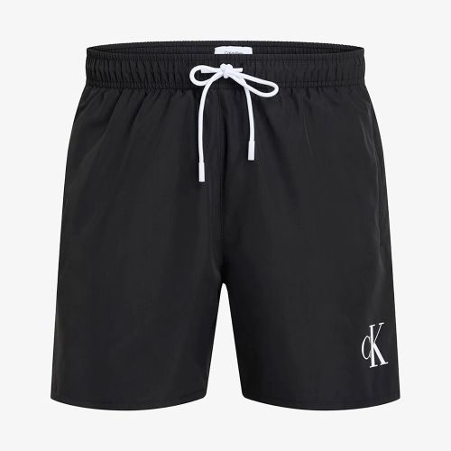 Calvin Klein Monogram Medium Drawstring Swim Shorts