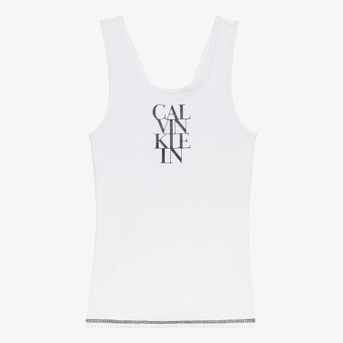 Calvin Klein Sl Cotton Rib Solid Tank