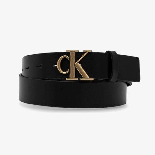 Calvin Klein Monogram Placque Buckle 30Mm