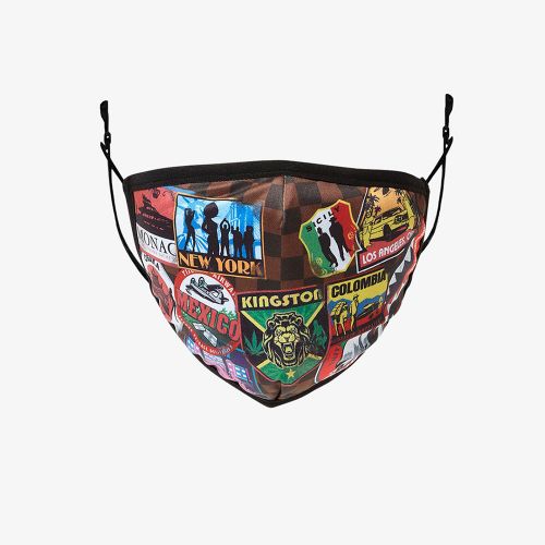 Sprayground Travel Patches Mask