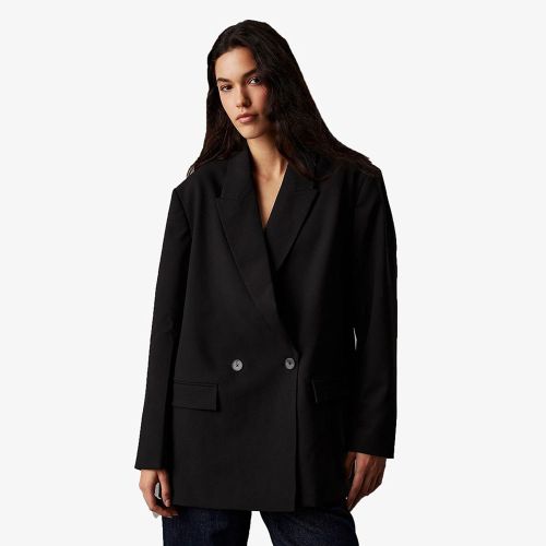 Calvin Klein Double Breasted Relaxed Blazer