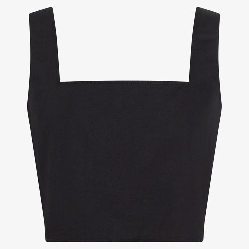 Calvin Klein Soft Cotton Linen Twill Top