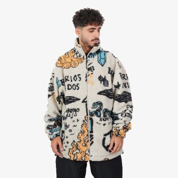 Grimey Lost Boys Sherpa Jacket | Casual Ρούχα, Παπούτσια 