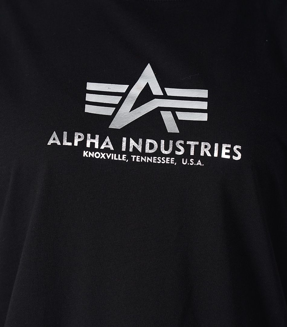 Alpha Industries Basic T Long Foil Print