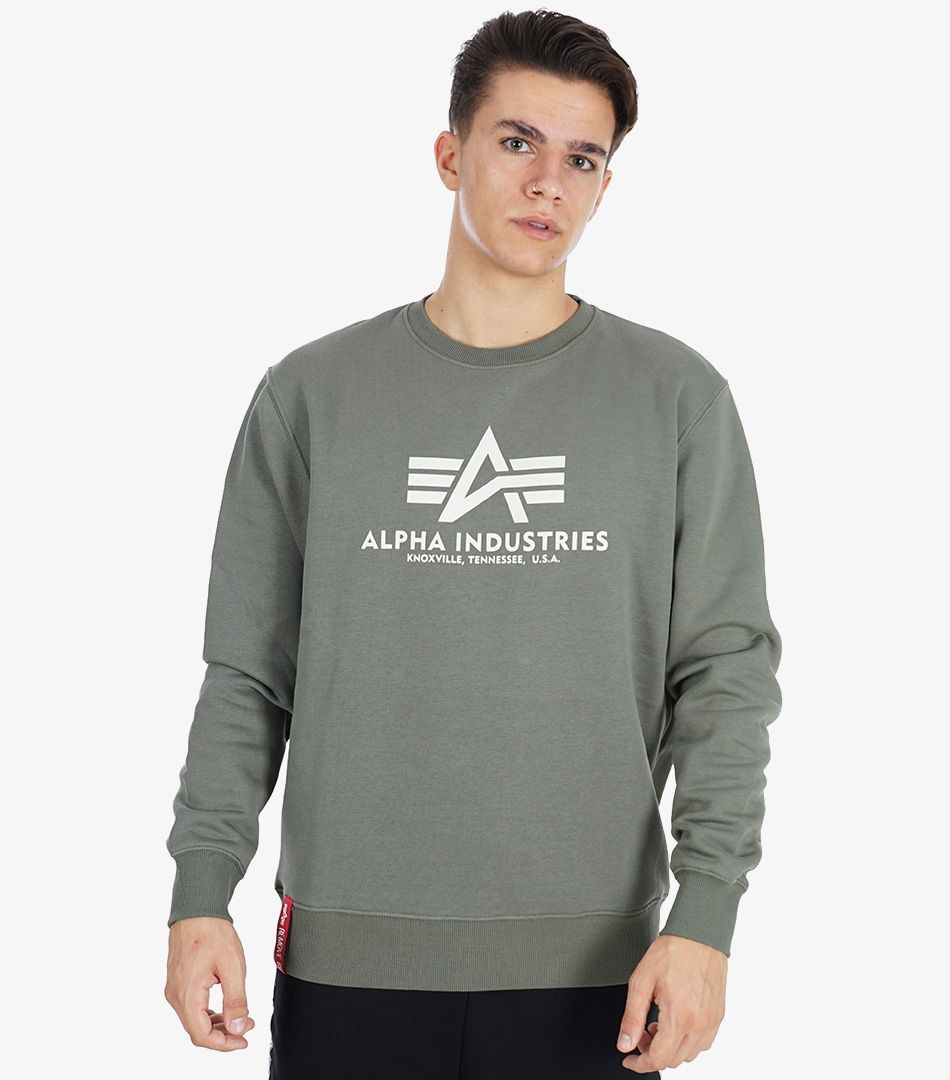 Alpha Industries Basic Sweater | Casual Ρούχα, Παπούτσια & Αξεσουάρ