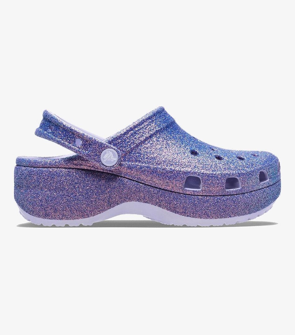 Crocs Classic Platform Irid Glitter