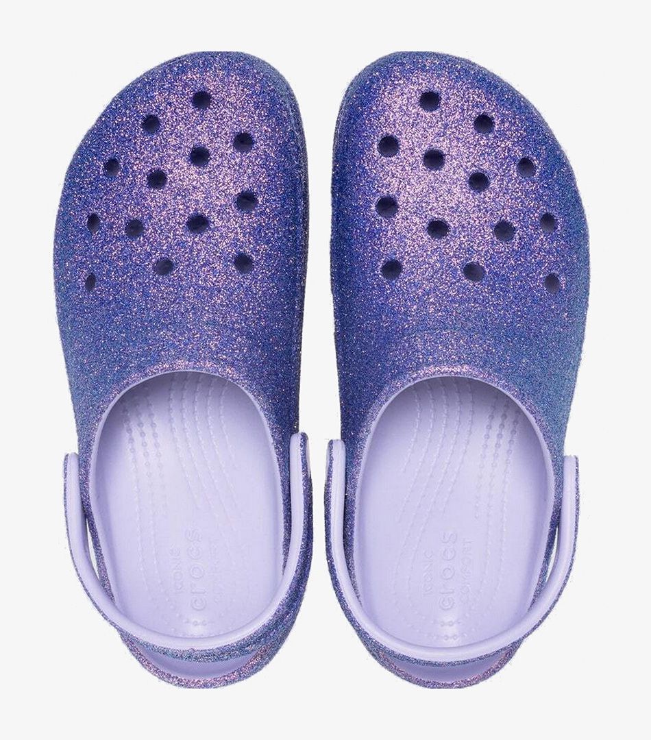 Crocs Classic Platform Irid Glitter