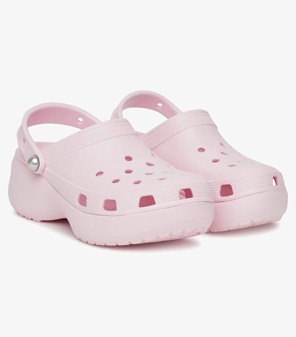 Crocs Classic Platform Pearl Clog