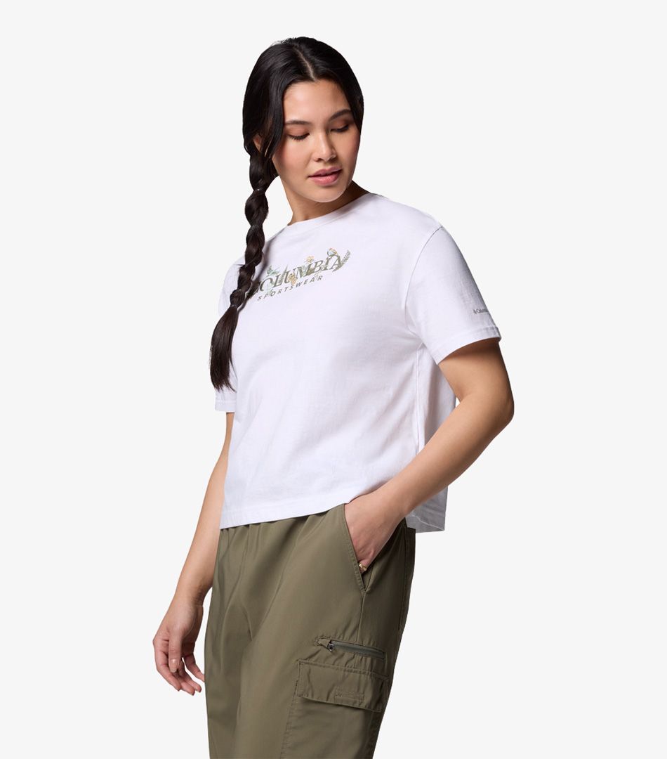 Columbia Rolling Bend™ Graphic Relaxed Crop SS