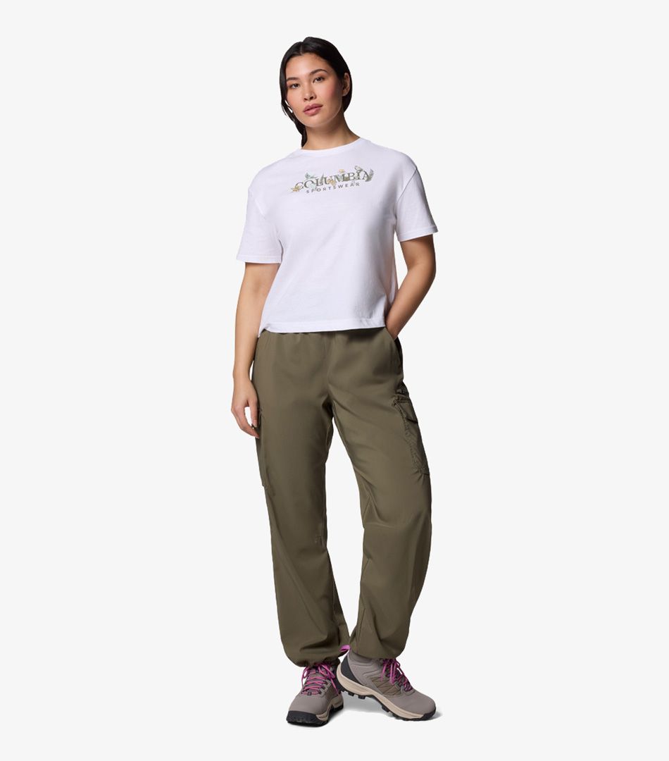 Columbia Rolling Bend™ Graphic Relaxed Crop SS