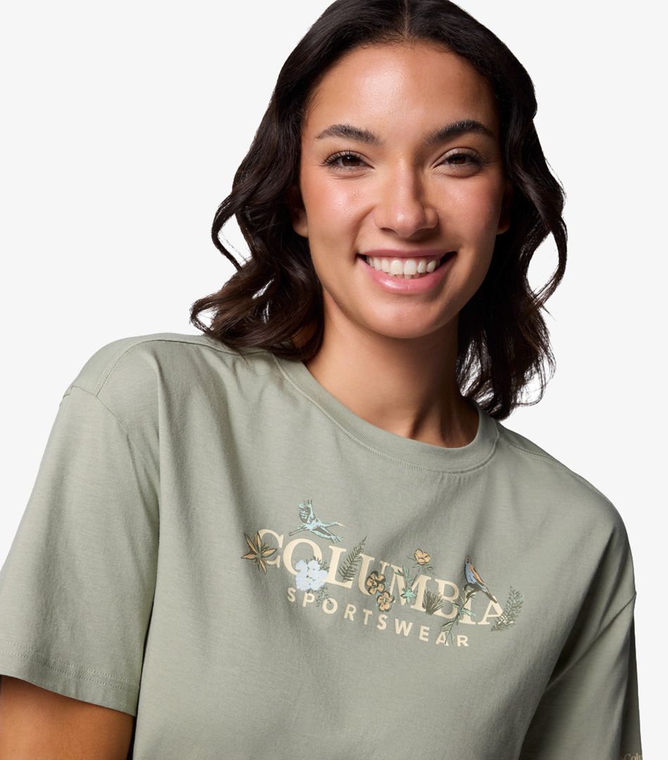 Columbia Rolling Bend™ Graphic Relaxed Crop SS