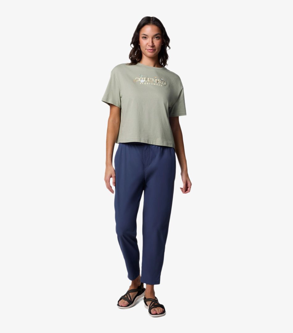Columbia Rolling Bend™ Graphic Relaxed Crop SS
