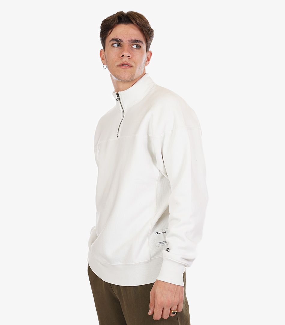 Champion Reverse Half Zip-Up Organic Sweatshirt
