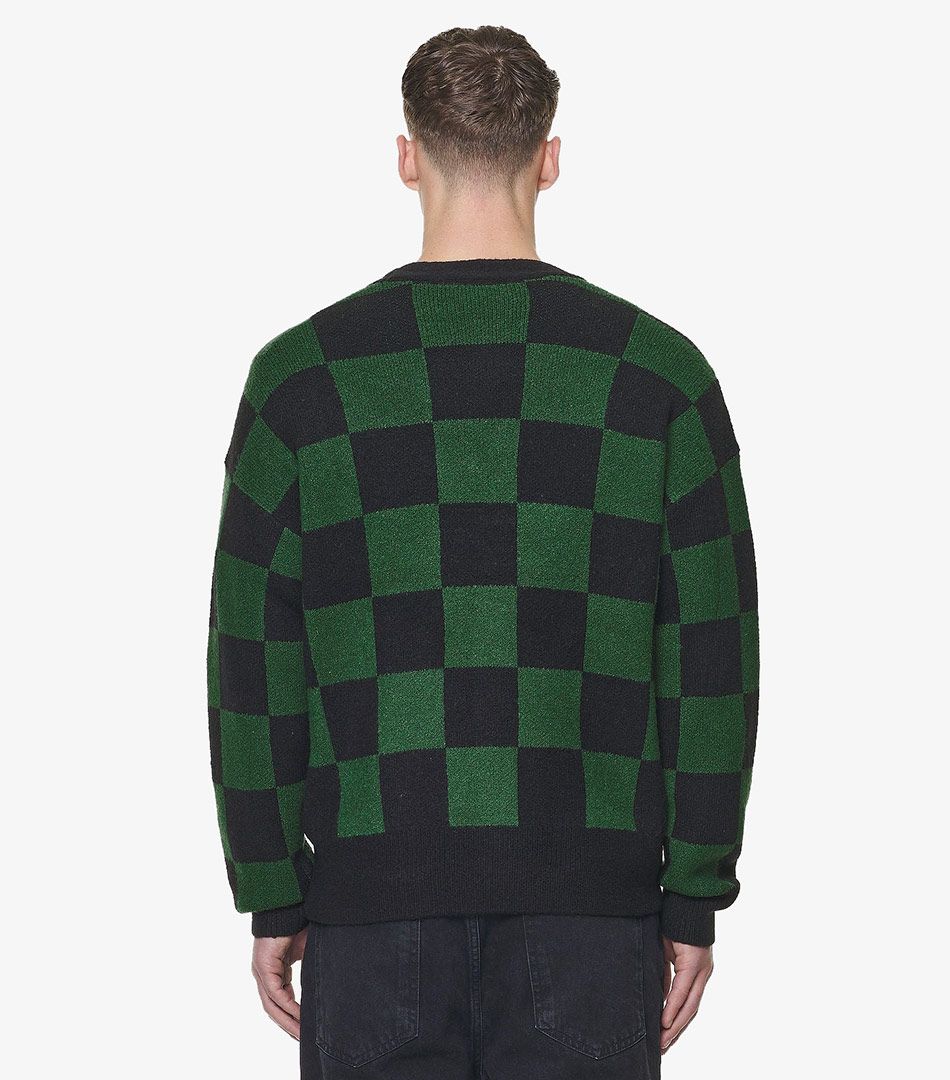 Pegador Todd Checkered Knit Cardigan