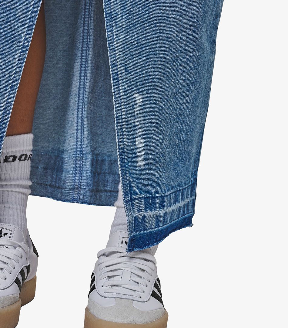 Pegador Kimba Midi Denim Skirt