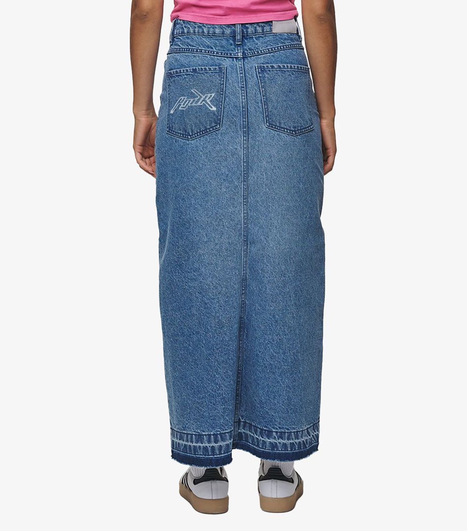 Pegador Kimba Midi Denim Skirt