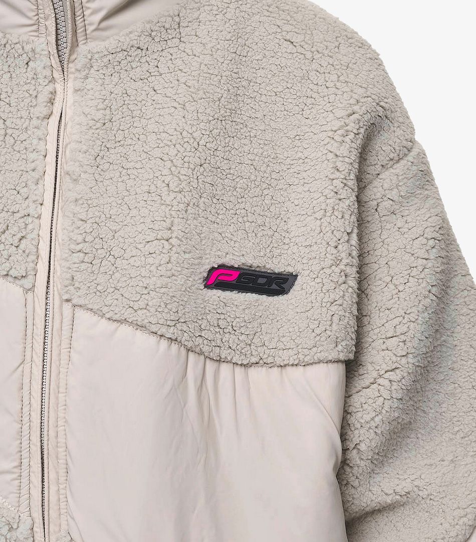 Pegador Risa Teddy Fabric Mix Jacket