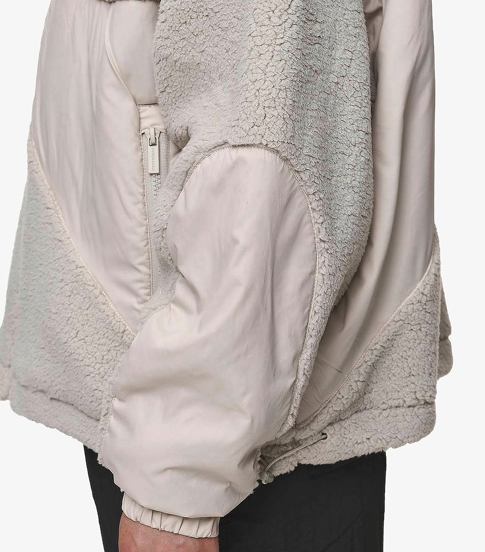 Pegador Risa Teddy Fabric Mix Jacket
