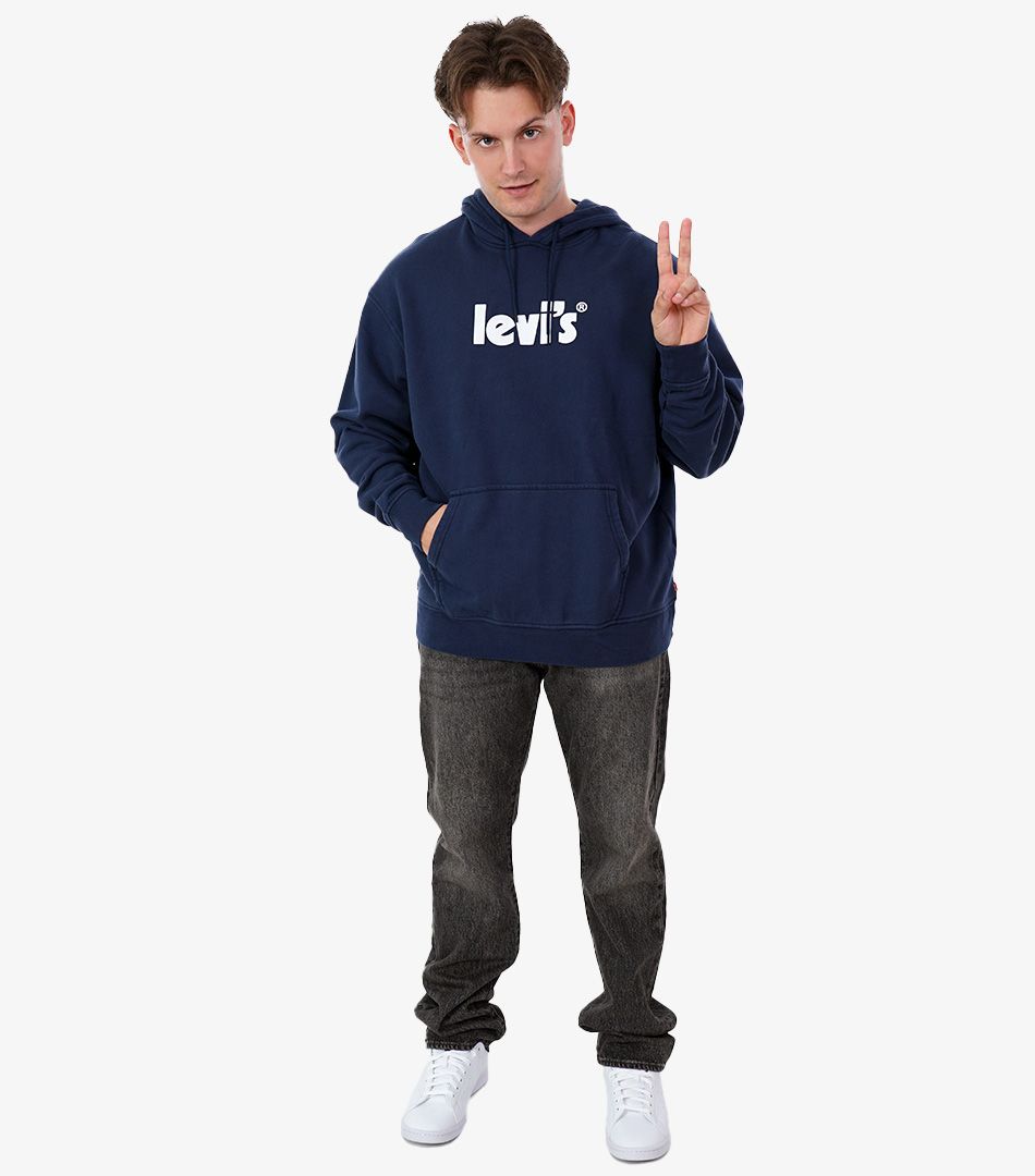 Levi’s® Poster Logo Relaxed Graphic Hoodie