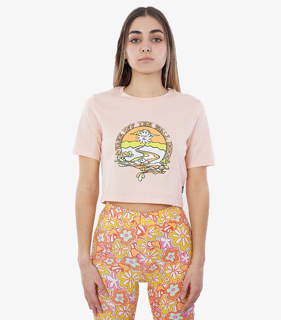 Vans Resort Mix Crop Tee